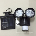 Motion-Activated Dual Head Solar LED Security Spot light